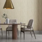 beige strip commercial reconstruction wallcovering