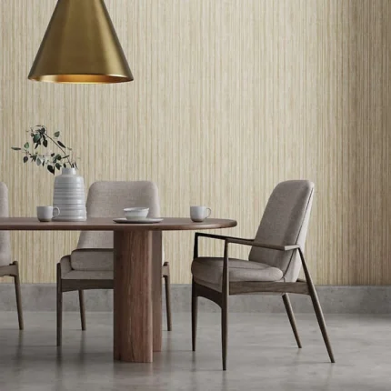 beige strip commercial reconstruction wallcovering