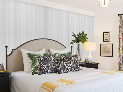 gray silver embossed simple wallpaper