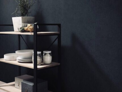 cheap black concrete wallcovering