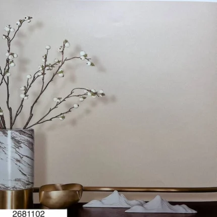 ورق جدران منقوش بنقاط أسمنتية، دبي، بسعر رخيص، لون كريمي عاجي بسيط