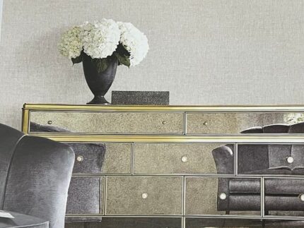 fabric vinyl wallpaper big size gray color dubai