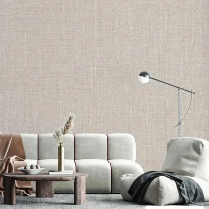 ورق جدران من قماش الكتان المنقوش بسعر الإمارات