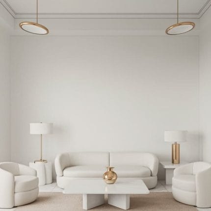 ورق جدران منقوش بنقاط خرسانية، دبي، بسعر رخيص، أبيض بسيط