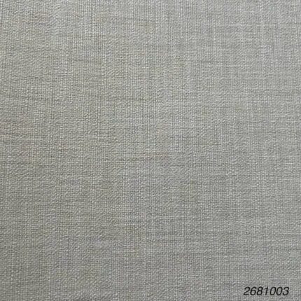 ورق جدران من قماش الكتان الرمادي