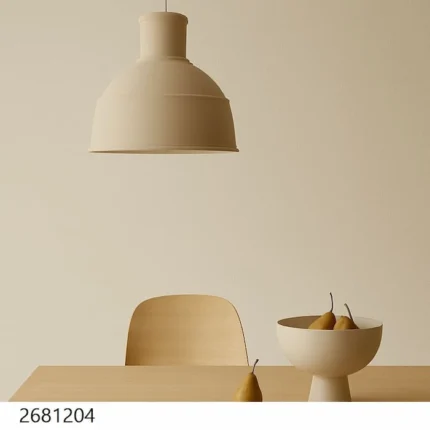 ورق جدران بنقشة نقاط رملية بلون بيج معدني