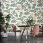large green leafy wallcovering cheap abu dhabi