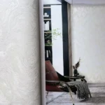 wave beige wallcovering
