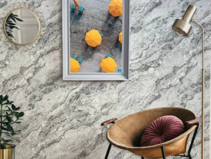silver marble wallcovering abu dhabi price