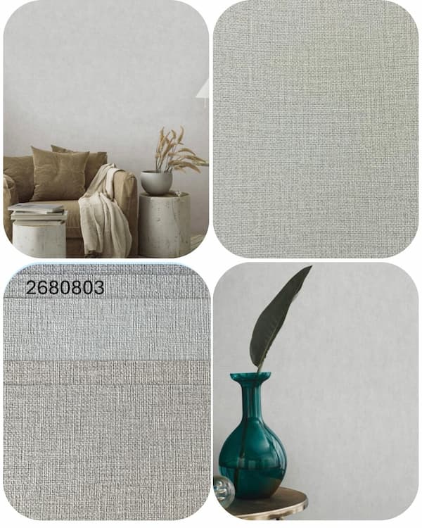 fabric luxury wallpaper dubai sharjah 2680803 | Linen Texture Gray Wallpaper 2680803