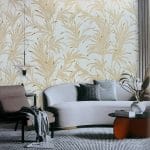 leaf floral wallpaper dragon mart dubai uae