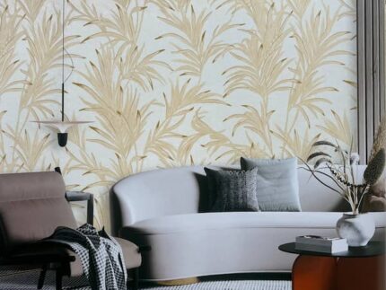 leaf floral wallpaper dragon mart dubai uae