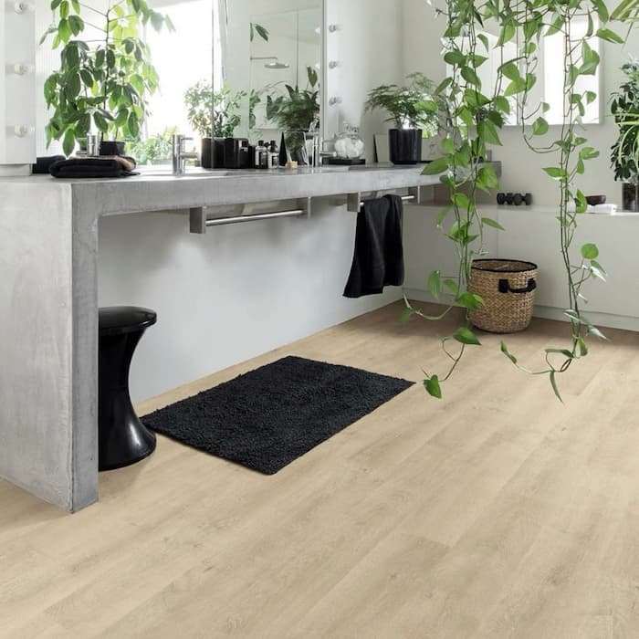 Spc Flooring - 2.2 M² Pack - Beige 1 أرضيات بلاستيكية حجرية بأسعار جيدة في الإمارات العربية المتحدة دبي الشارقة أبو ظبي