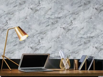 natural stone gray wallcovering