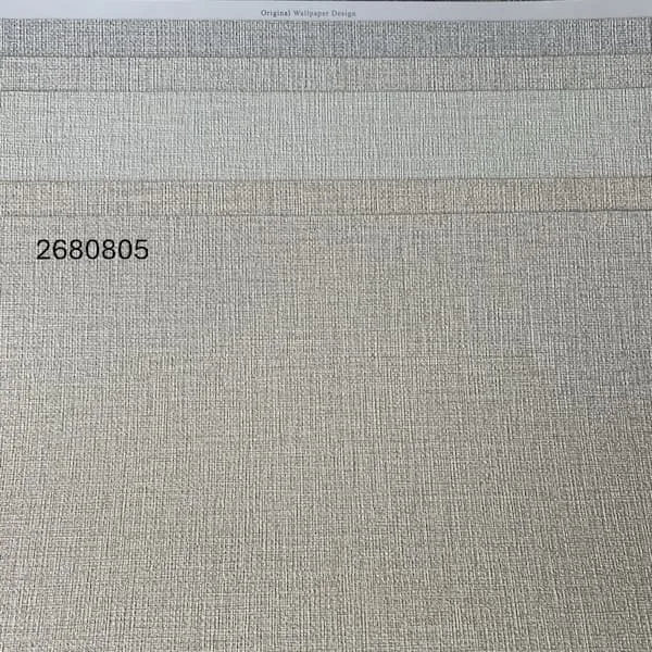simple modern wallpaper renovation 2680805 | ورق جدران بيج بملمس الكتان | 16.5 م² | 2680805