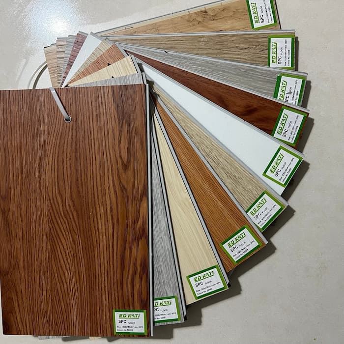 Spc Flooring - 2.2 M² Pack - Beige 8 أرضيات بلاستيكية حجرية بأسعار جيدة في الإمارات العربية المتحدة دبي الشارقة أبو ظبي