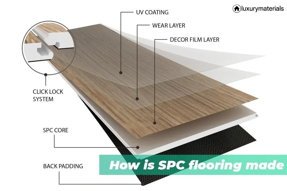 Spc Resistant Washable Flooring
