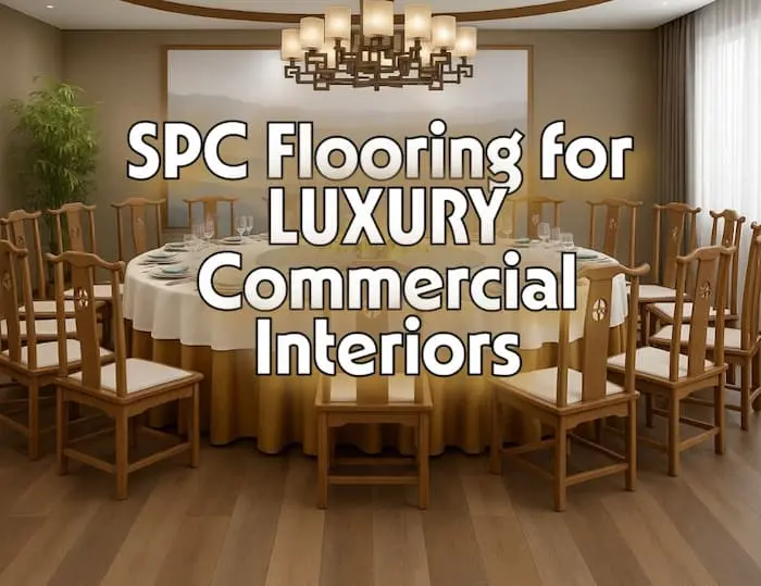 أرضيات SPC المصفحة هي الخيار الأفضل للأرضيات الداخلية التجارية والفنادق وتجديد المتاجر والمطاعم والمقاهي والمكاتب وصالة الألعاب الرياضية