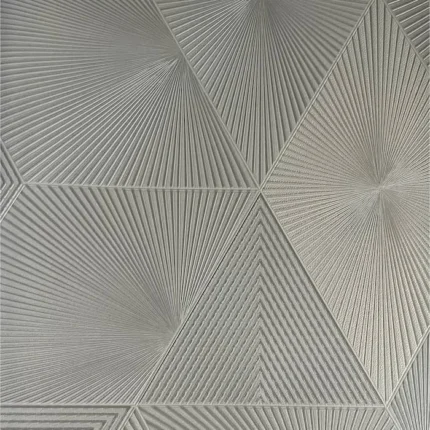 عرض خاص ورق جدران رخيص في دبي، الشارقة، سوق التنين، بيع بالجملة، ورق جدران فضي، ثلاثي الأبعاد، تجريدي، حديث