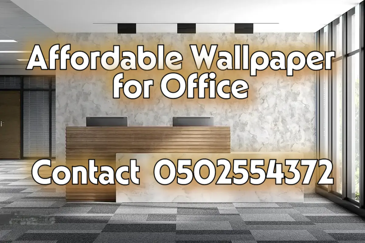 Transform Your Workspace With Affordable Luxury Wallpaper