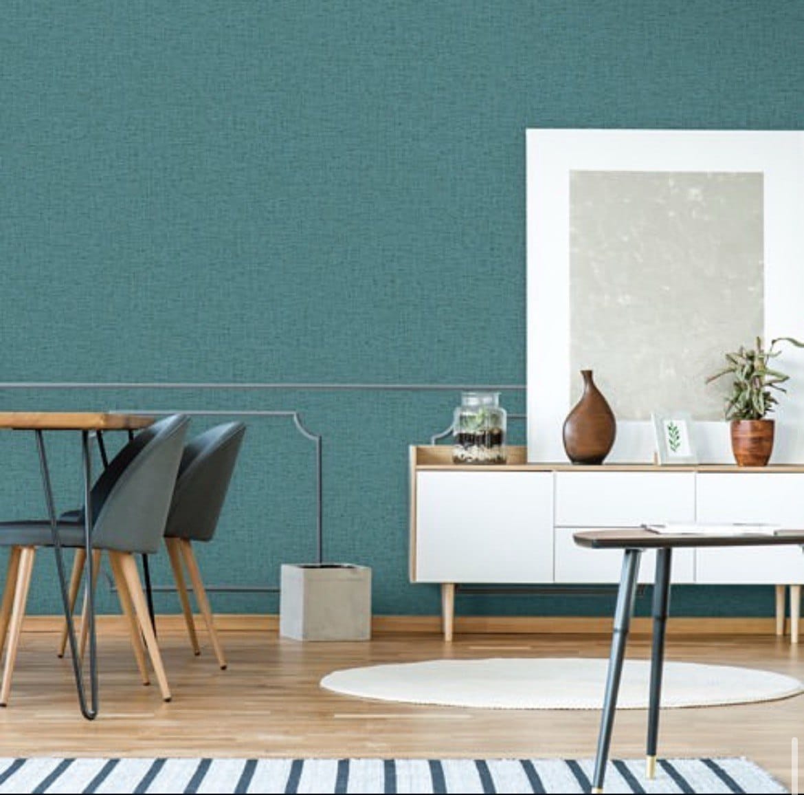 Wallpaper Store Sharjah modern interior wallpaper installationtallation project