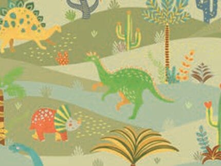 Kids Land Dinosaur Wallpaper 1001-2
